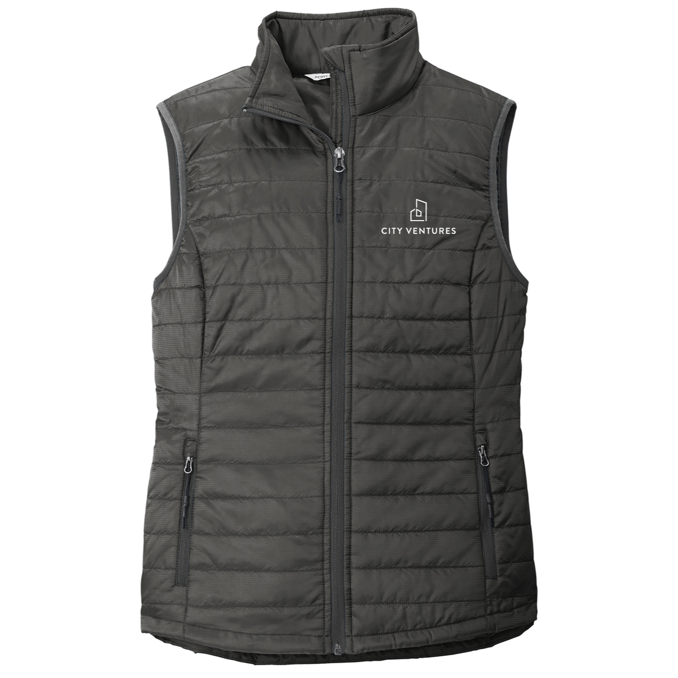 Port Authority® Women's Packable Puffy Vest - Single Color Logo