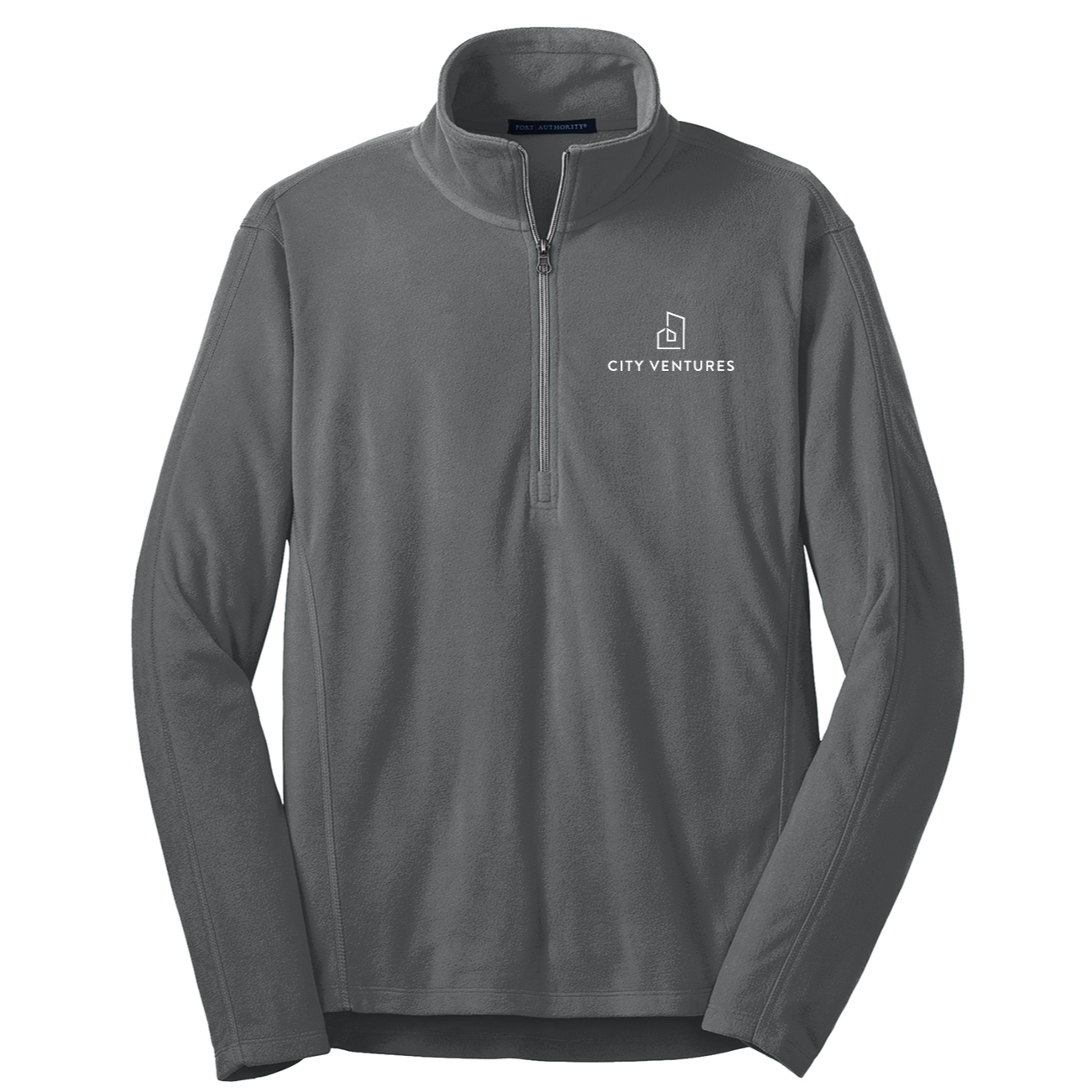 Port Authority® Microfleece 1/2-Zip Pullover - Single Color Logo