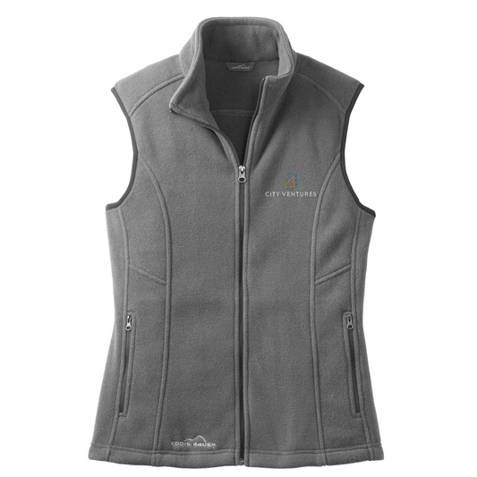 Eddie Bauer - Women's Fleece Vest — Grey Steel