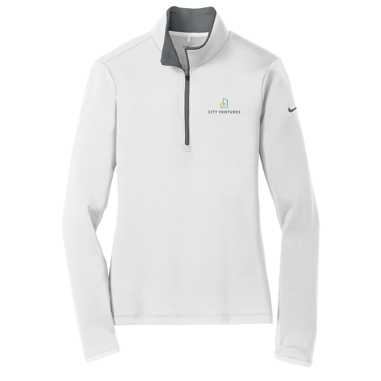 Nike Women's Dri-FIT Stretch 1/2-Zip Cover-Up