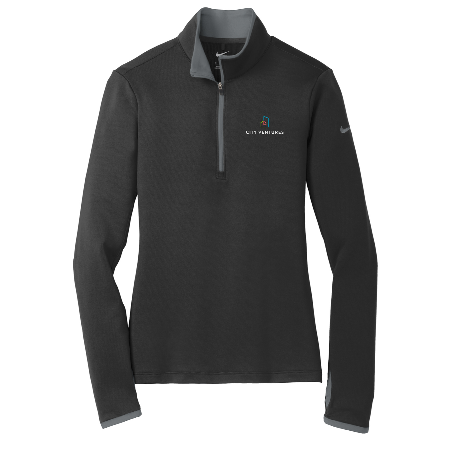 Nike Women's Dri-FIT Stretch 1/2-Zip Cover-Up