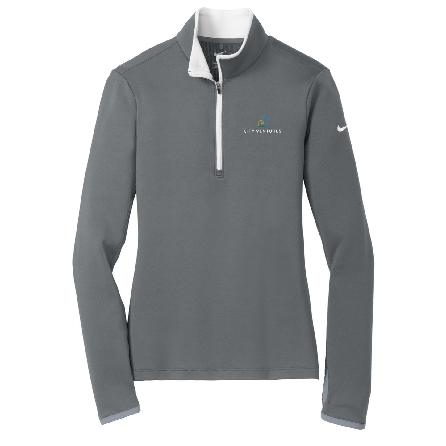 Nike Women's Dri-FIT Stretch 1/2-Zip Cover-Up