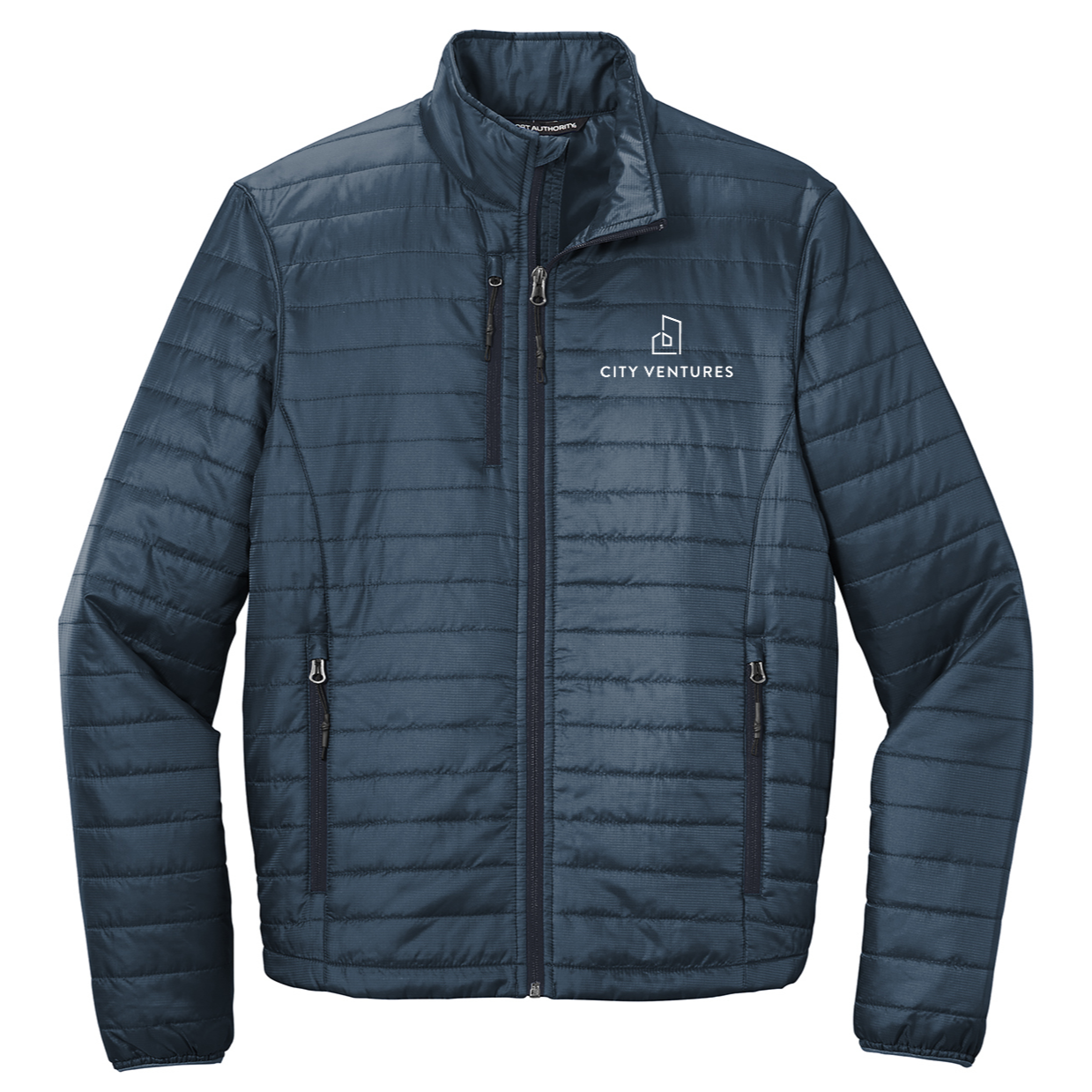 Port Authority® Packable Puffy Jacket - Single Color Logo