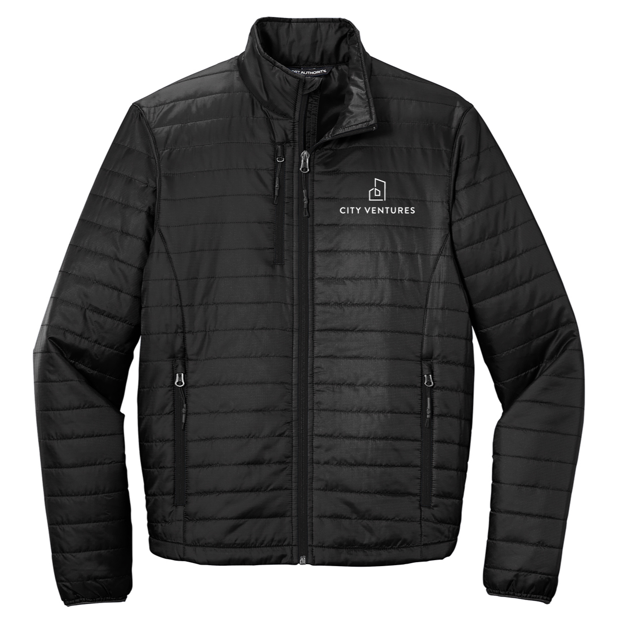 Port Authority® Packable Puffy Jacket - Single Color Logo