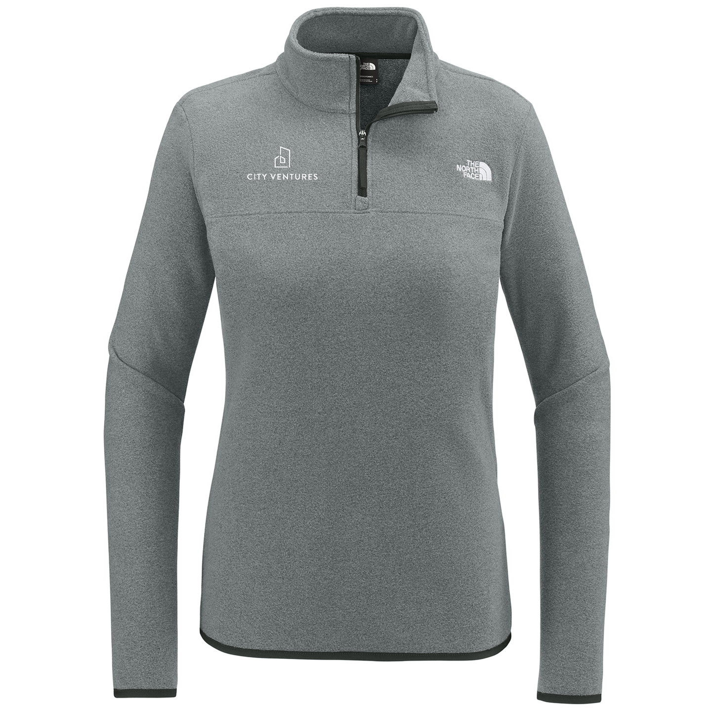 The North Face® Women's Glacier 1/4-Zip Fleece - Single Color Logo