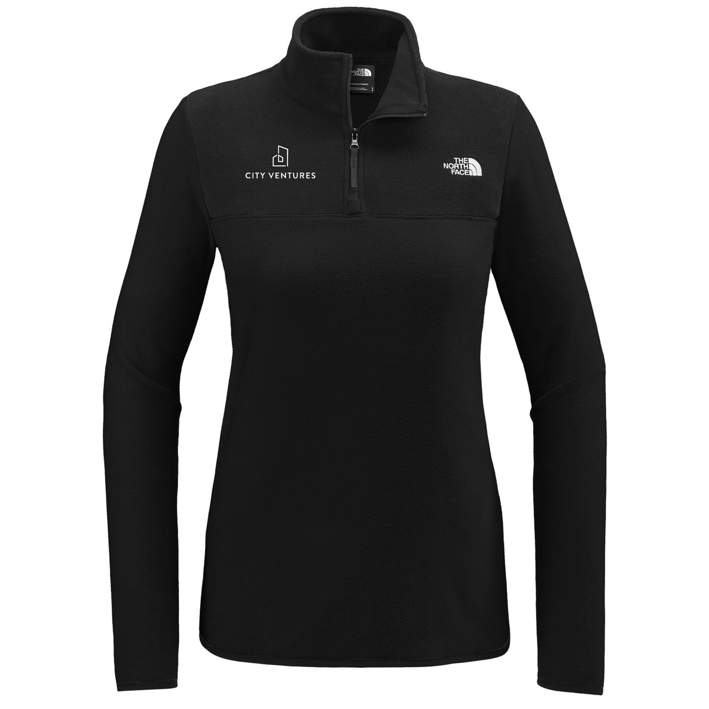 The North Face® Women's Glacier 1/4-Zip Fleece - Single Color Logo