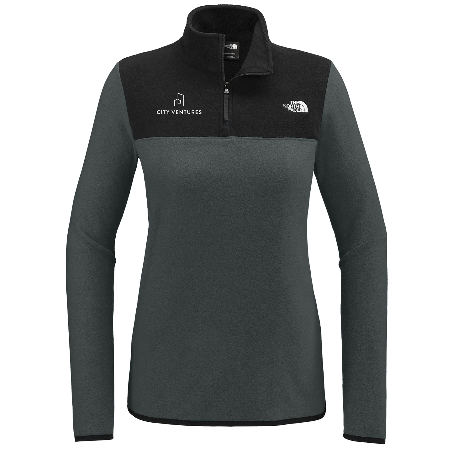 The North Face® Women's Glacier 1/4-Zip Fleece - Single Color Logo