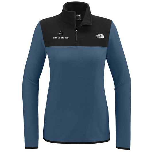 The North Face® Women's Glacier 1/4-Zip Fleece - Single Color Logo