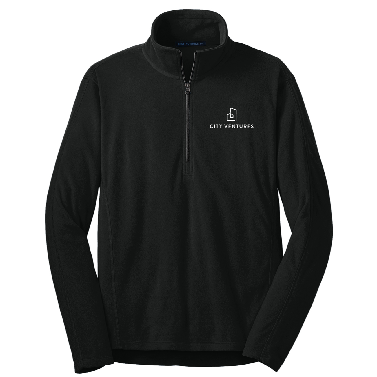Port Authority® Microfleece 1/2-Zip Pullover - Single Color Logo