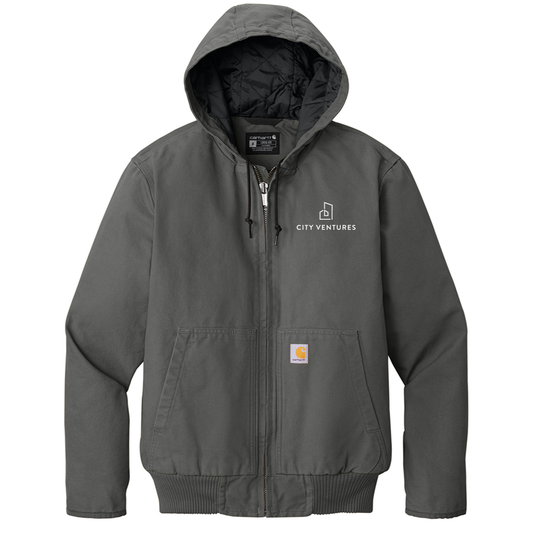 Carhartt® Washed Duck Active Jac - Single Color Logo