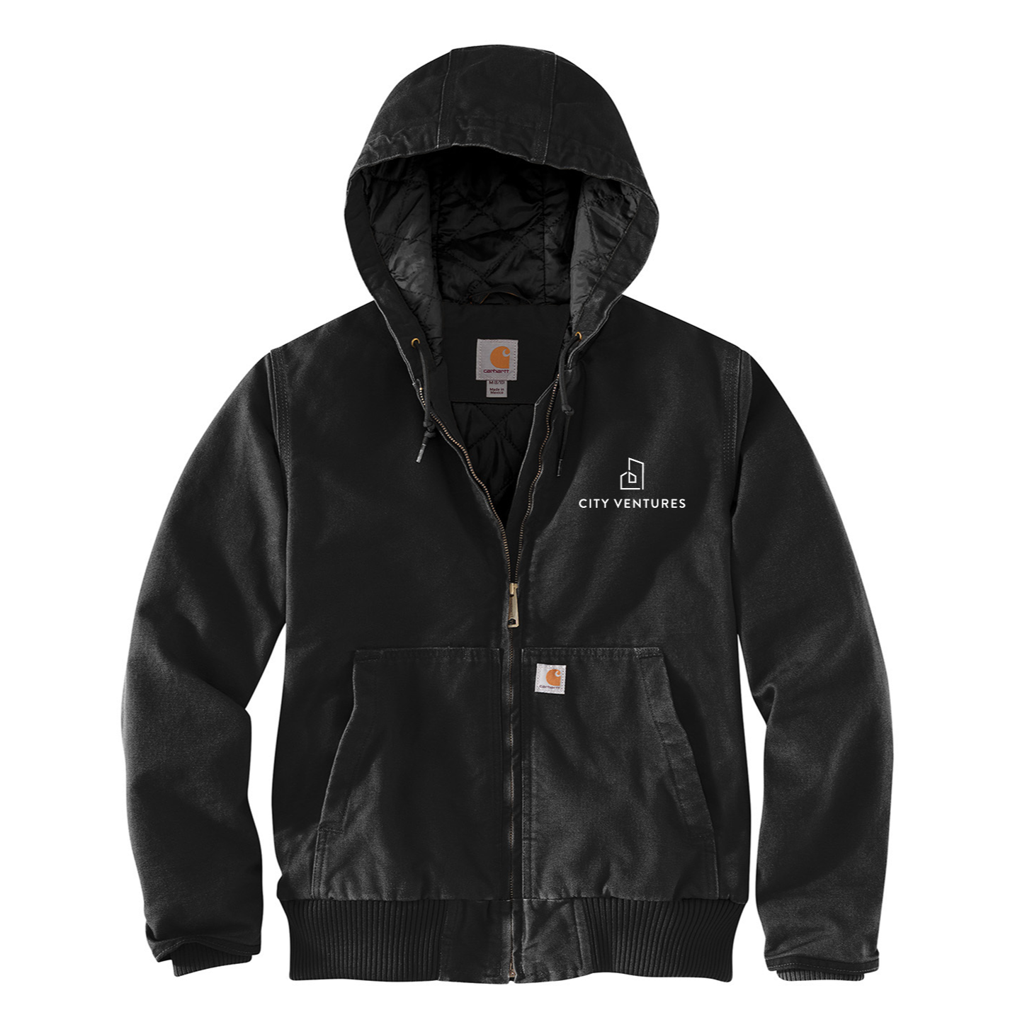 Carhartt® Women’s Washed Duck Active Jac - Single Color Logo