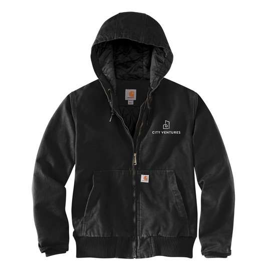 Carhartt® Women’s Washed Duck Active Jac - Single Color Logo
