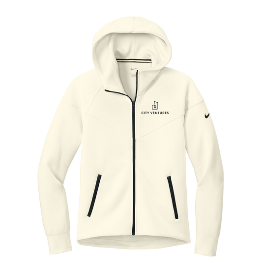 Nike Women’s Tech Fleece Full-Zip Hoodie - Single Color Logo