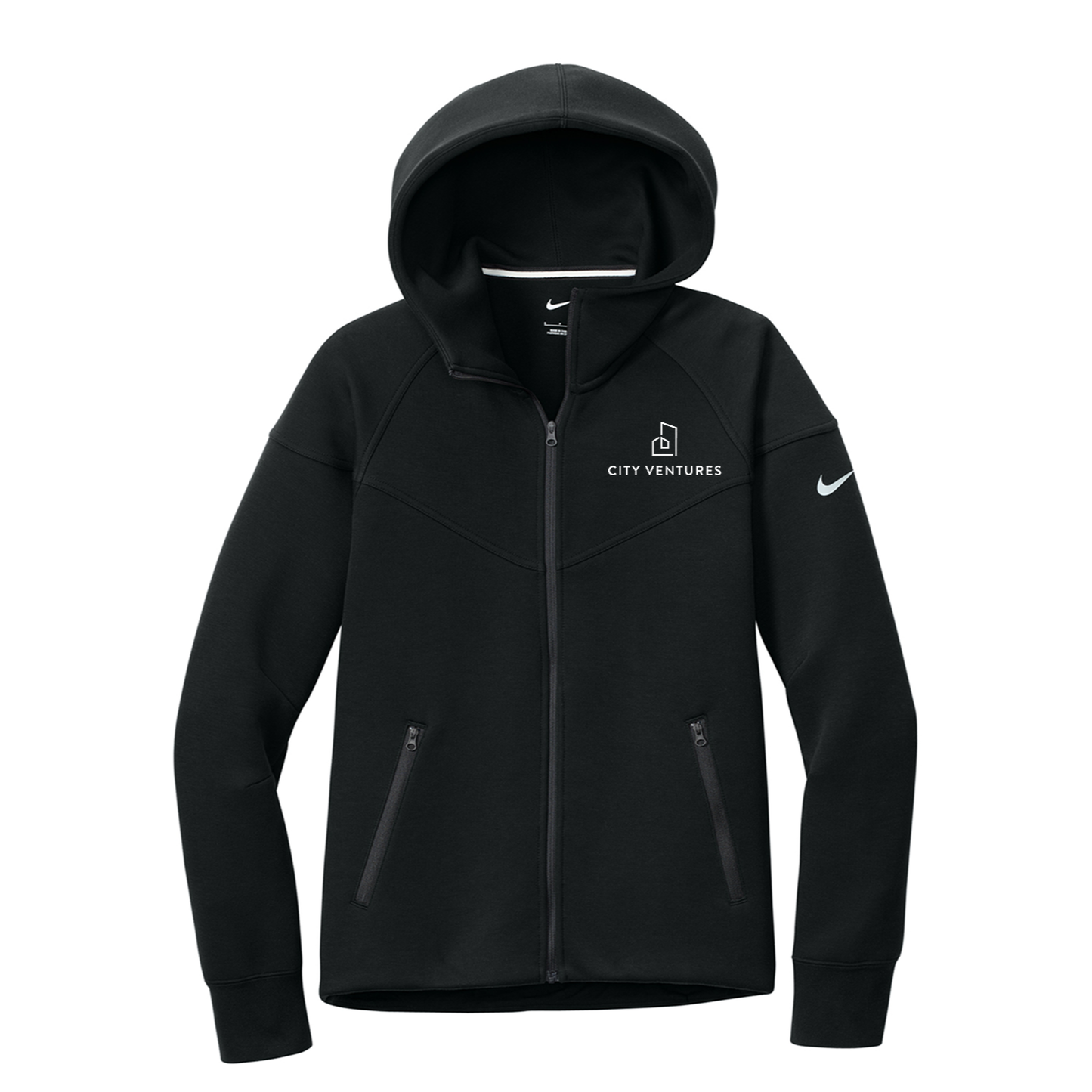 Nike Women’s Tech Fleece Full-Zip Hoodie - Single Color Logo