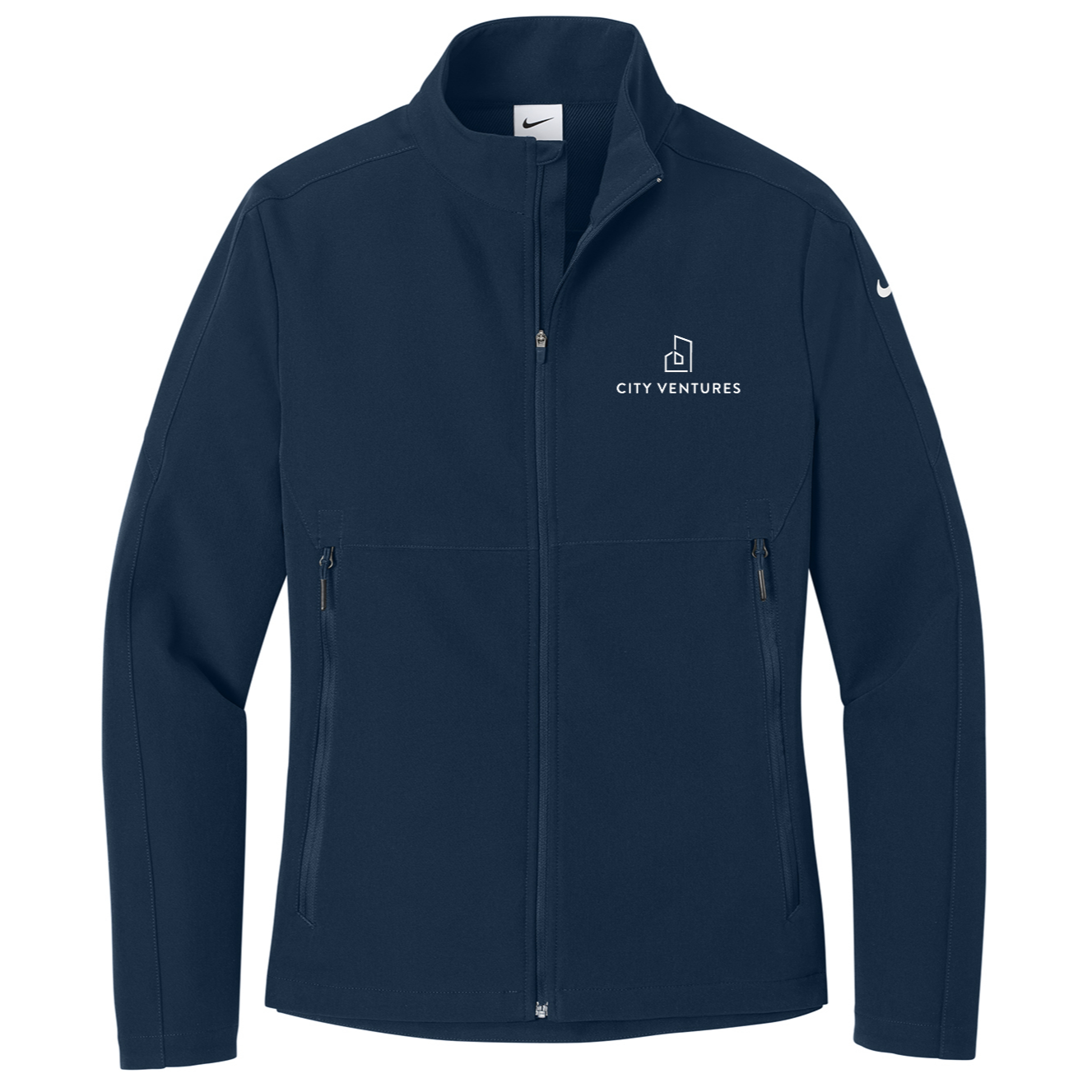 Nike Women’s Full-Zip Soft Shell Jacket - Single Logo Color
